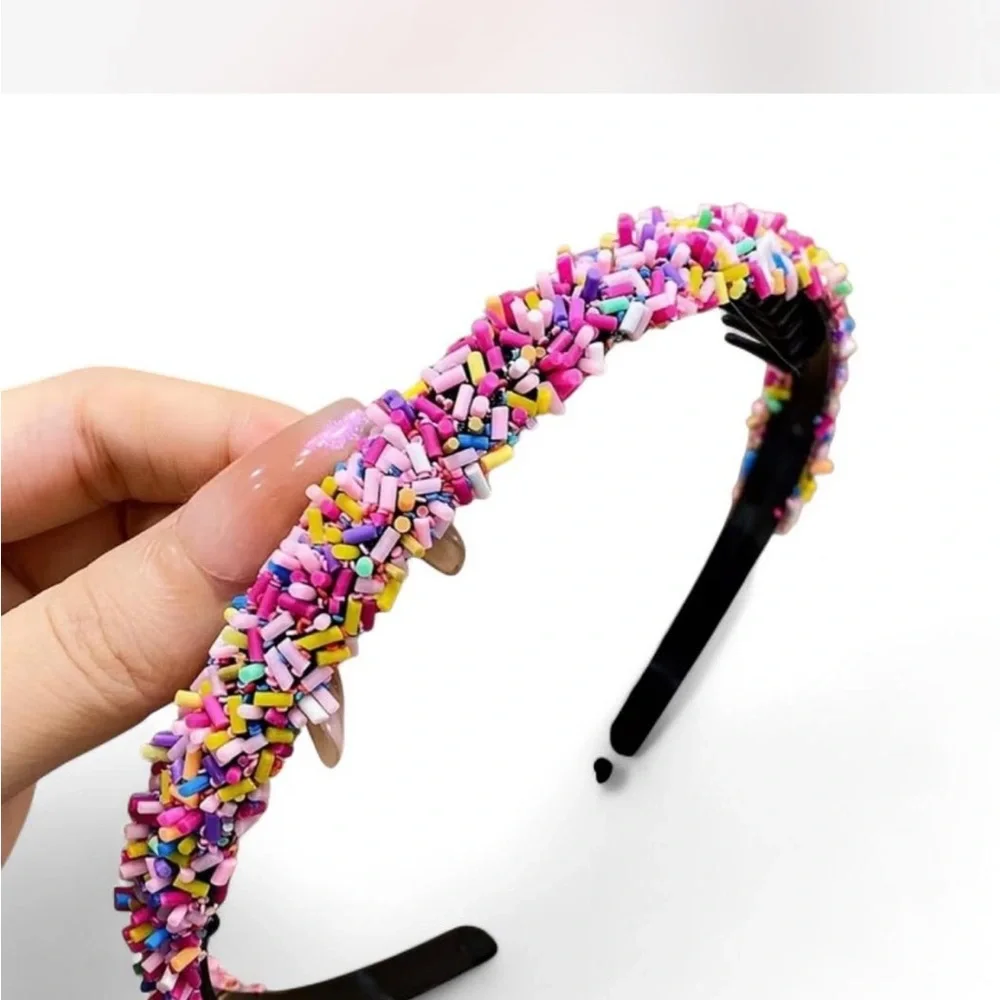 Colorful Sprinkle Headband | Playful Confetti Style Hair Accessory‎
